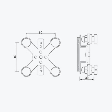Claw with Four Horns - W037